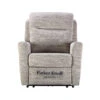 Parker Knoll Chicago Sandstone Grey Fabric Power Recliner Plus Armchair