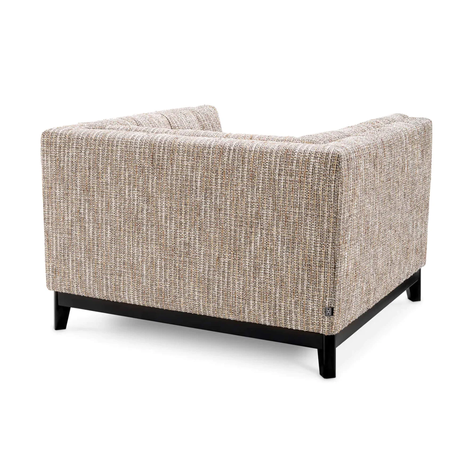 Eichholtz Ditmar Armchair In Mademoiselle Beige Fabric 4 Eichholtz Ditmar Armchair In Mademoiselle Beige Fabric - Image 4