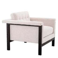 Eichholtz Allison Accent Chair In Lyssa Off White Fabric -Housingunits b4be4e5f0708584876838151e43e8b67