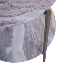 Libra Toronto Round Marble Side Table -Housingunits b5a1acb3177f6cd6f449dffdf4fedcfc
