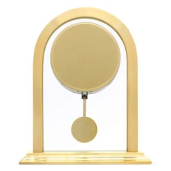 Colney Gold Pendulum Table Clock -Housingunits b5a62f25130a07fa103d88d13594d4bb