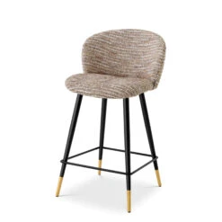 Eichholtz Volante Mademoiselle Beige Counter Stool