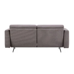 Stressless Stella 2 Seater Sofa In Holly Greige Fabric & Matt Black -Housingunits b6dd26c8dff59d3209a1b0b09f395897 1