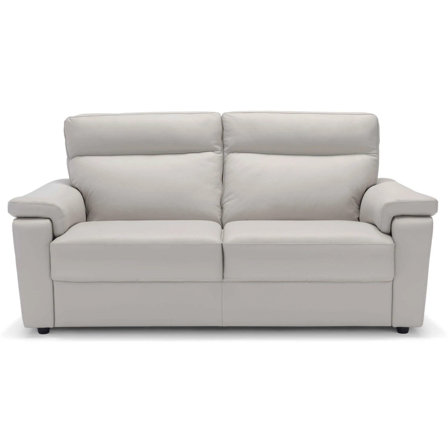 Avalino Stone Leather 2.5 Seater Sofa 1 Avalino Stone Leather 2.5 Seater Sofa