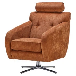 Morgan Caramel Swivel Chair