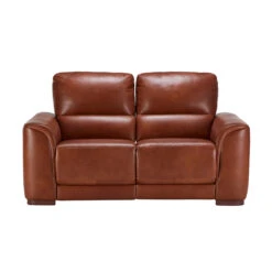 Bridgetta Leather 2 Seater Power Recliner Sofa