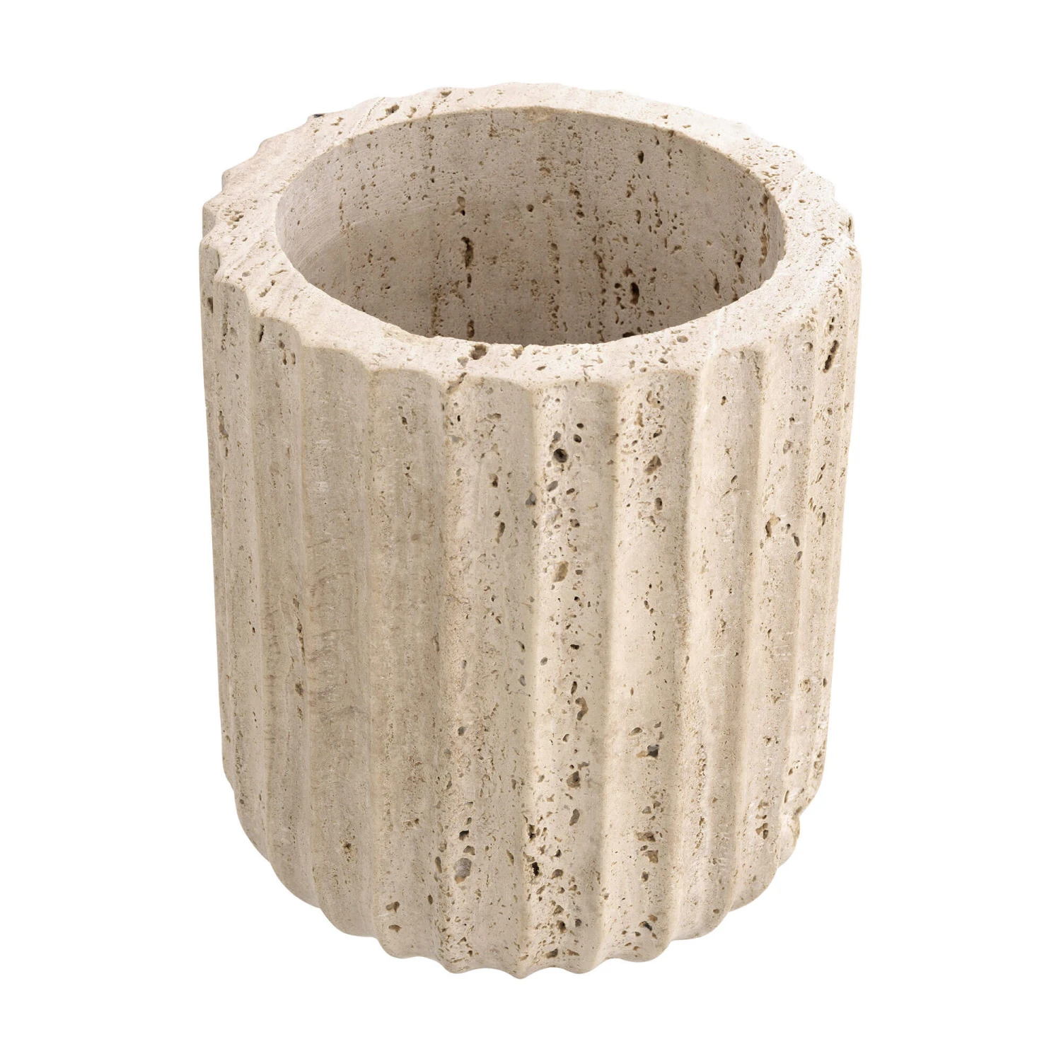 Eichholtz Nava Travertine Vase 3 Eichholtz Nava Travertine Vase - Image 3