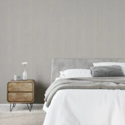 Silk Cascade Silver Wallpaper -Housingunits b8dee317b7d19bc823cbdf8bee2f694d