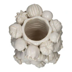 Libra Ivory Orchard Ceramic Vase -Housingunits b908bba7a5502de6829f5bea60529f9d