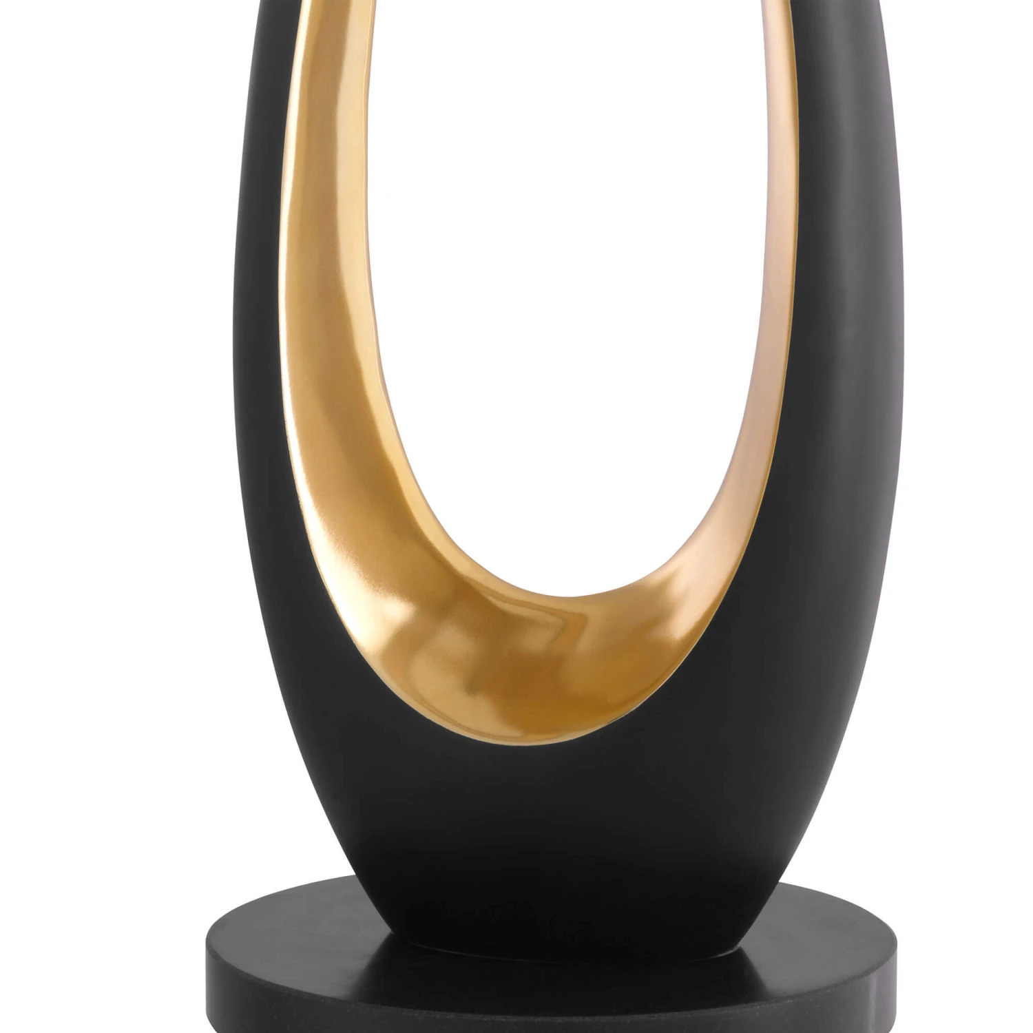 Eichholtz Volvo Table Lamp & Black Fabric Shade 4 Eichholtz Volvo Table Lamp & Black Fabric Shade - Image 4