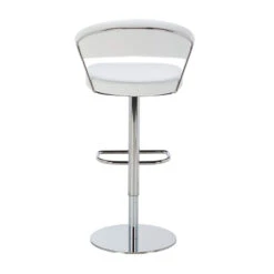 Calligaris New York Bar Stool In White -Housingunits b9ae564c5129059a592039eba56dbfa0