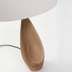 Teardrop Natural Wood Table Lamp -Housingunits b9c1cfdc7978009260b9262c49cb7566