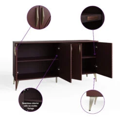 Frank Olsen Ava Mulberry Sideboard -Housingunits ba40c757b127b508563ace2f461d05c5 1