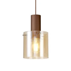Chelsea Mocha & Amber Pendant Light 6 Chelsea Mocha & Amber Pendant Light -Housingunits ba57eb5453c1a204351346b6c2bba8cb