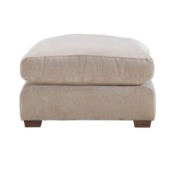 Ricardo Stone Fabric Footstool