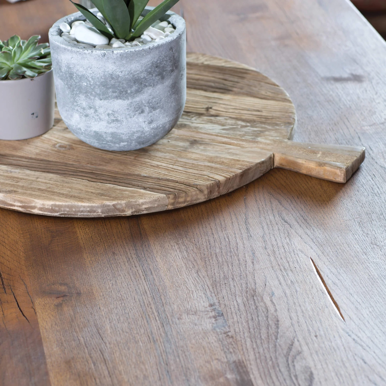 Harrington Oak 200cm Dining Table & 6 Clarence Tan Chairs 5 Harrington Oak 200cm Dining Table & 6 Clarence Tan Chairs - Image 5