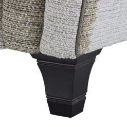 Parker Knoll Harlow Stripe Moss Green Fabric Snuggler Sofa -Housingunits bb0a82e561f4b89023cf8dd736895575