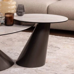 Glass House Brann Ceramic Lamp Table