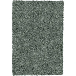 Twilight Green Shaggy Rug Collection