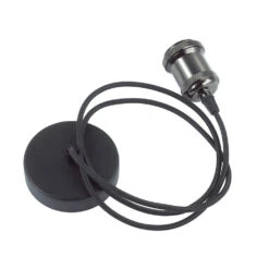 Hipsa 1.5m Black Pendant Light Cable And Bracket 7 Hipsa 1.5m Black Pendant Light Cable And Bracket -Housingunits bddd13fb6045c1cee4e4c7f7f494dd99