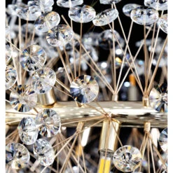 Avezza French Gold And Crystal Pendant Light 60cm -Housingunits bdf062d70861e9ae5851104175fc71f0