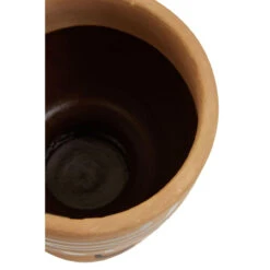 Barren Small Sand And Black Earthenware Planter -Housingunits be0b05e6bca2c021016d611f7ee4aadb