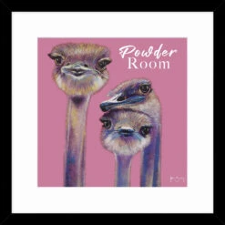 Powder Room Wall Picture