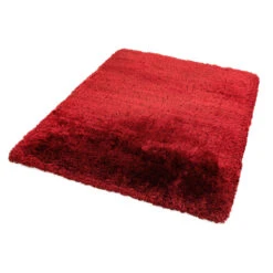 Plush Shaggy Red 160cm X 230cm Rug -Housingunits be4cc4b546c0a171f6bc012ff8a2d3d5 3