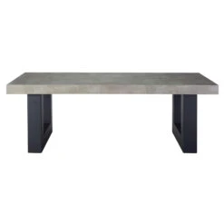 Ingrid Concrete-Effect 180cm Dining Table -Housingunits be608cb70146cff3bd3b4f7313ce2d0a