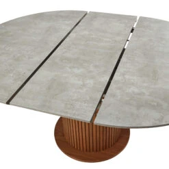 Ariana Round Concrete Effect Top Dining Table 13 Ariana Round Concrete Effect Top Dining Table -Housingunits bea8be368cf075f98c55f7dd683737c6
