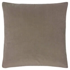 Sunningdale Mink Velvet Square Cushion