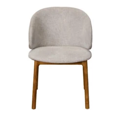 Java Teak 130cm Round Dining Table With 4 Eros Beige Dining Chairs -Housingunits c01854c2eaac0a47a7990166d61aa5ff