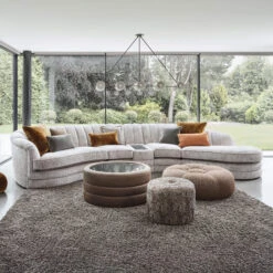 Duresta Bardot Lunel Oyster Wedge Unit