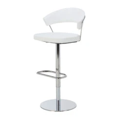 Calligaris New York Bar Stool In White