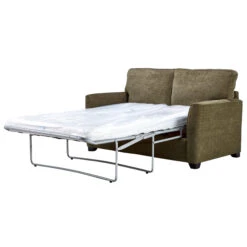 Roxy 2 Seater Green Fabric Sofa Bed -Housingunits c1a6007fa295d96a02f7f12e44a62803 1