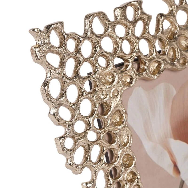 Libra Miel 8" X 10" Gold Coral Photo Frame 5 Libra Miel 8" X 10" Gold Coral Photo Frame - Image 5