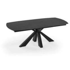 Corelli Titanium Extending Dining Table And 6 Laura Grey Dining Chair -Housingunits c28c9c7e0b394c20b635c1e3e667294e