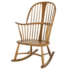 Ercol Chairmakers Wooden Rocking Chair