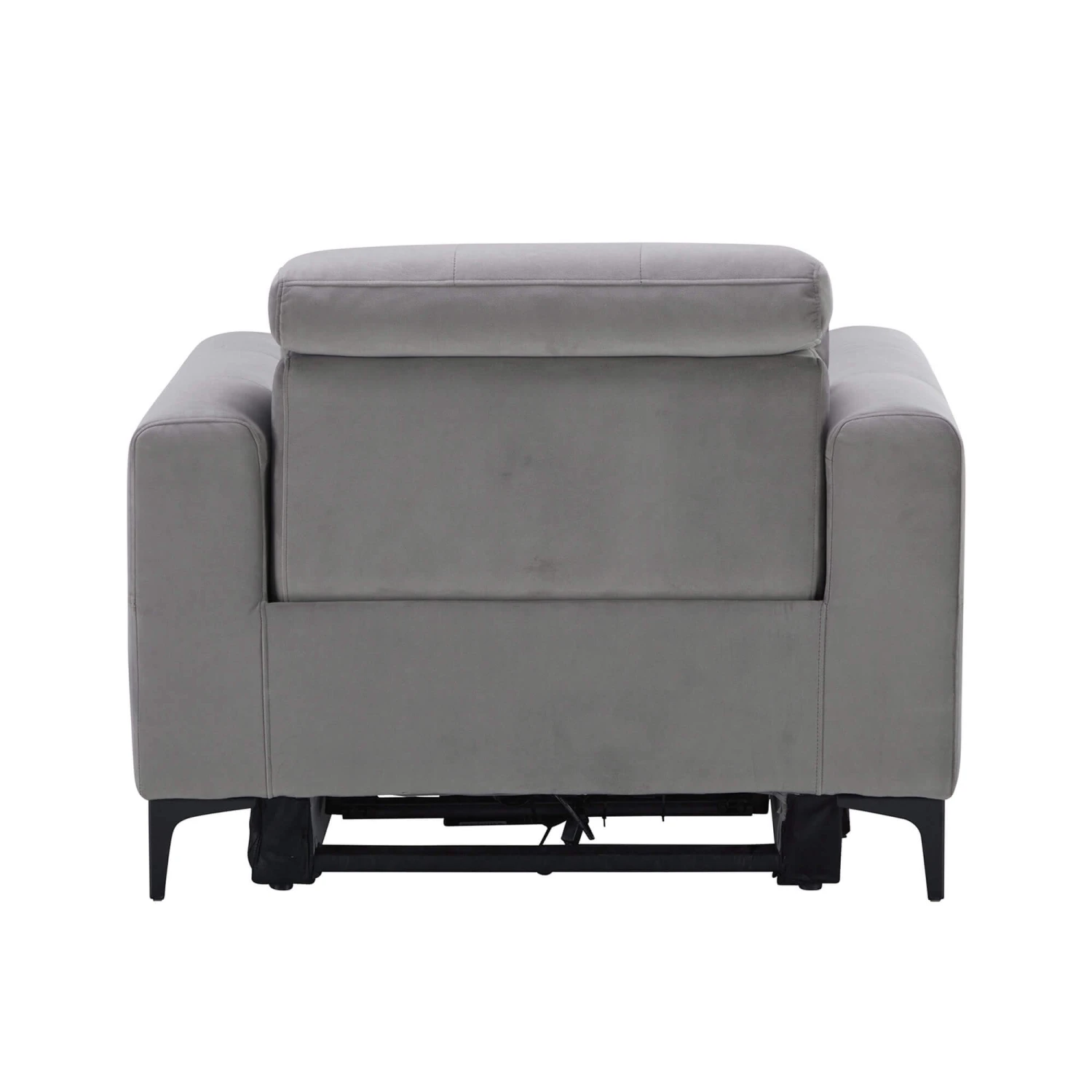 Frascati Misty Grey Fabric Power Recliner Armchair 5 Frascati Misty Grey Fabric Power Recliner Armchair - Image 5
