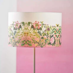 Designers Guild Ikebana Fuchsia Pink 18 Inch Drum Shade