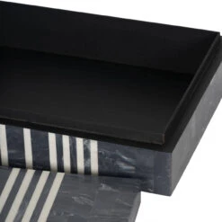 Peebles Grey And White Storage Box With Lid -Housingunits c553c79e286436a797cc0371d6da10b4