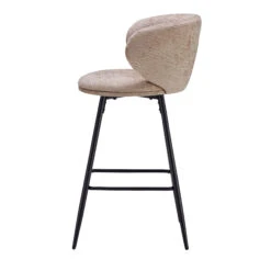 Richmond Interiors Mimi Desert Fabric Bar Stool -Housingunits c5a39e40f2826a99bb8e3591d66970f0
