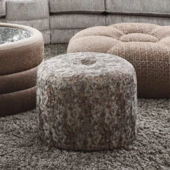 Duresta Aria Sancerre Copper Fabric Footstool