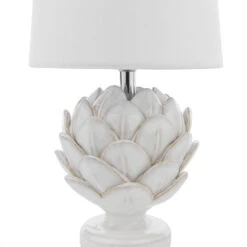 Laura Ashley Artichoke Cream Set Of 2 Table Lamps With Ivory Shade -Housingunits c630b65a06e3cdfffb686c803c673bc4