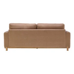 Leila Fawn Fabric 3 Seater Sofa -Housingunits c63c4f7291b384ad18e88f44df5614c2