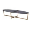 Bontempi Cross Transparent Smoke Grey Coffee Table