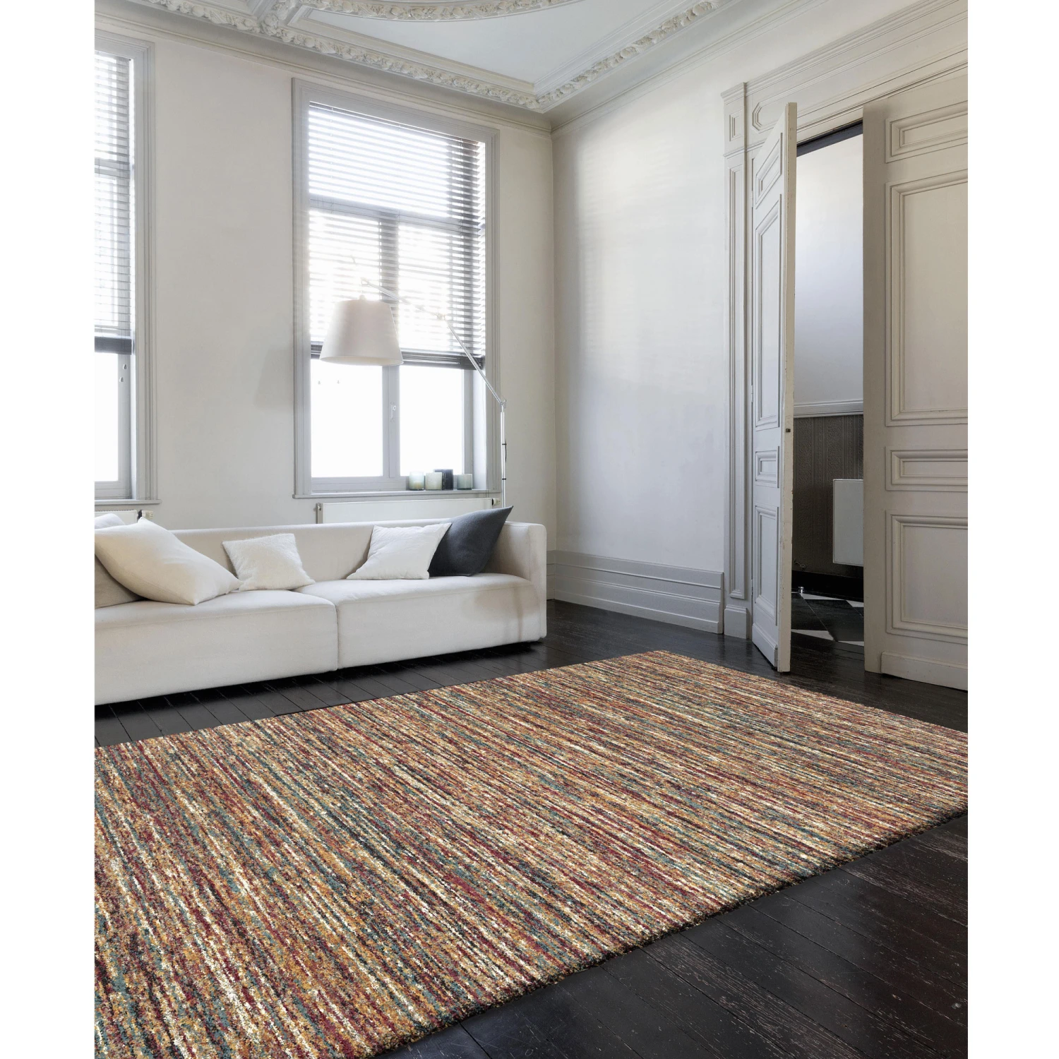 Mehari Multi Coloured 80cm X 150cm Rug 2 Mehari Multi Coloured 80cm X 150cm Rug - Image 2