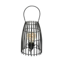 Portman Grey Table Lamp