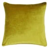 Riva Paoletti Luxe Ochre Velvet Cushion