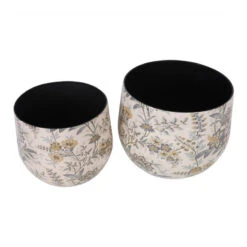 Laura Ashley Marlbrook Set Of 2 Planters -Housingunits c9f56c97a77a286880914ca9719b1a8a